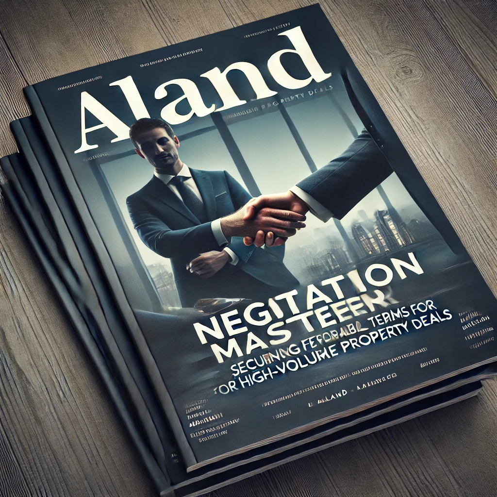 Mastering Negotiations for High-Volume Property Deals